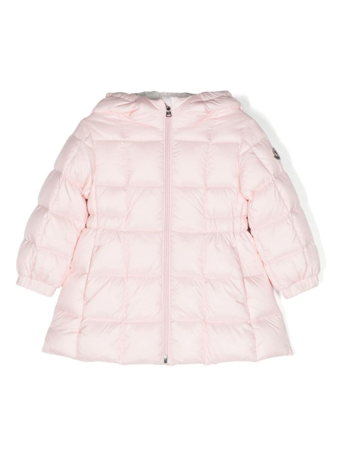 

Moncler Enfant стеганый пуховик Anya, розовый