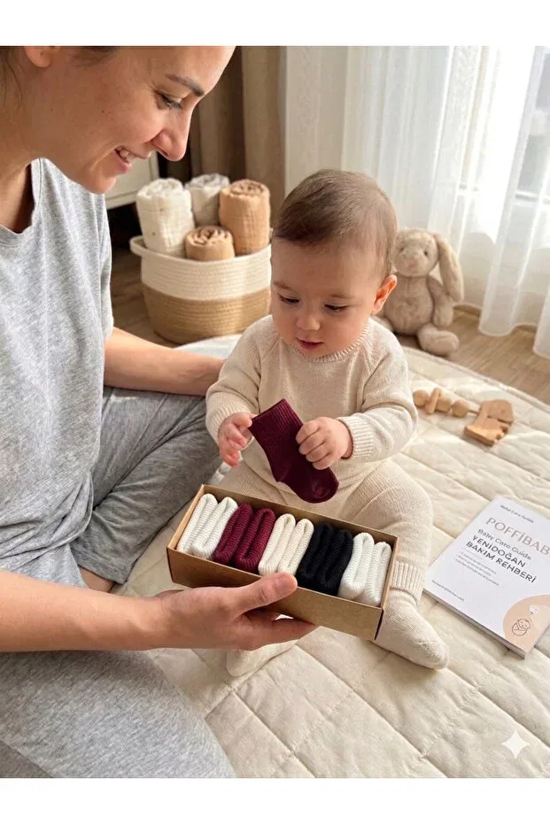 Детские носки хлопковые Poffibaby, Multicolor