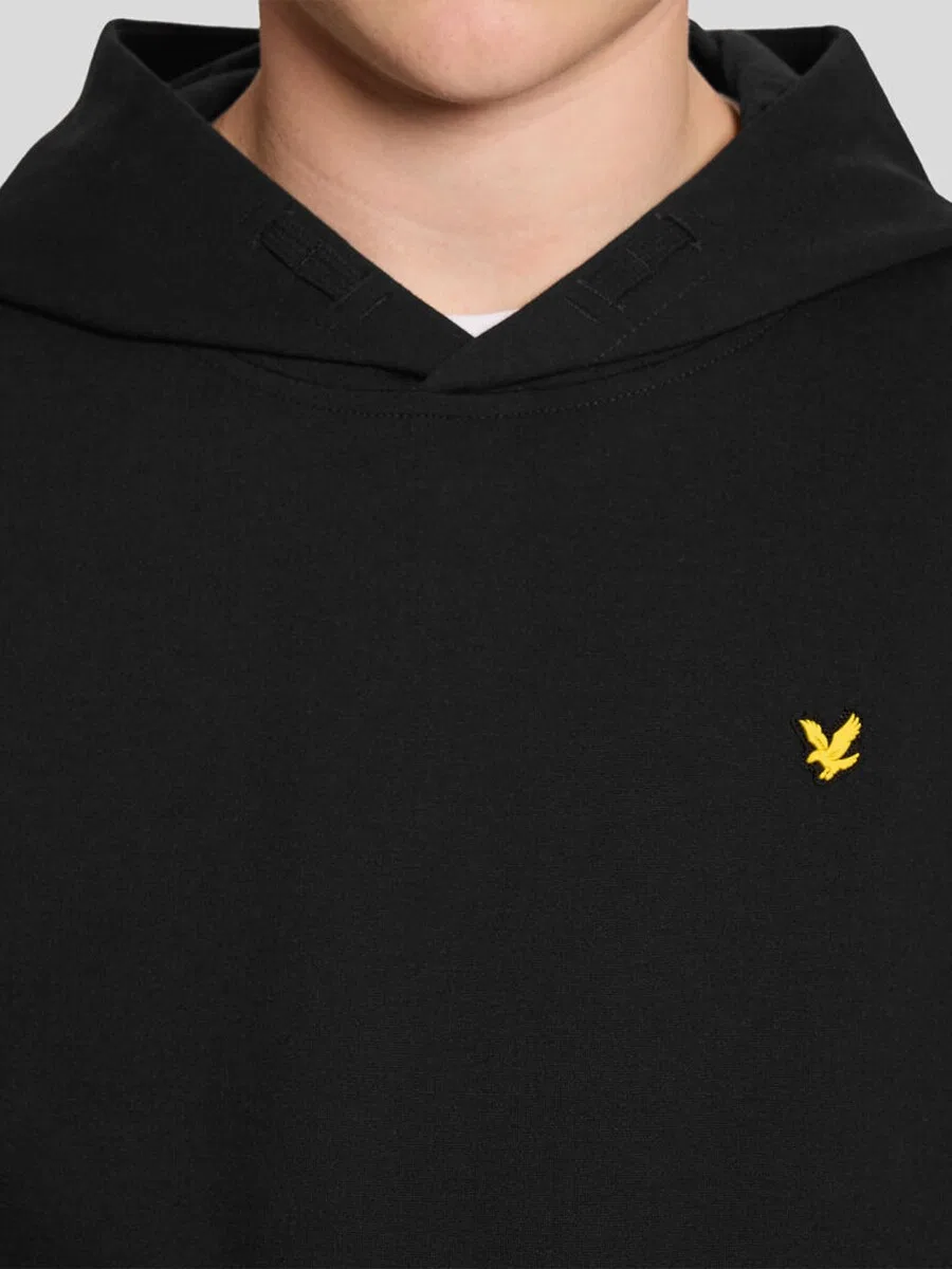 Спортивная толстовка Lyle & Scott черного цвета — фото 3