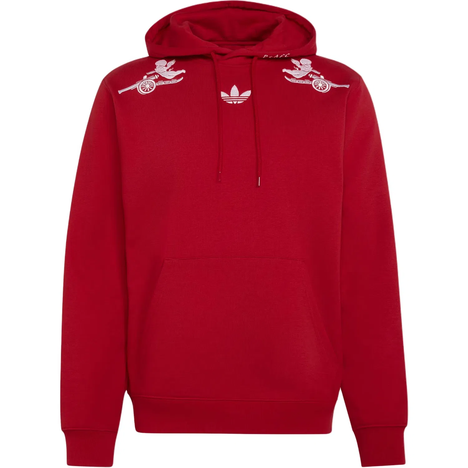 Мужской свитшот с принтом Arsenal FC x PLACES+FACES Adidas Originals, Lustrous Scarlet