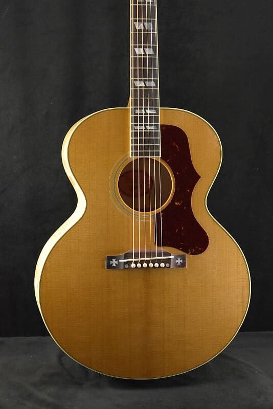 

Gibson Custom Shop 1952 J-185 Antique Natural, Коричневый, Gibson Custom Shop 1952 J-185 Antique Natural