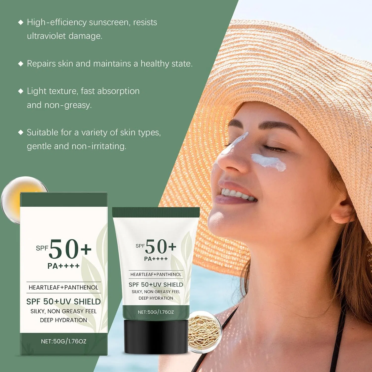 Солнцезащитный крем SPF 50, Rubu22a, 50 г — фото 4