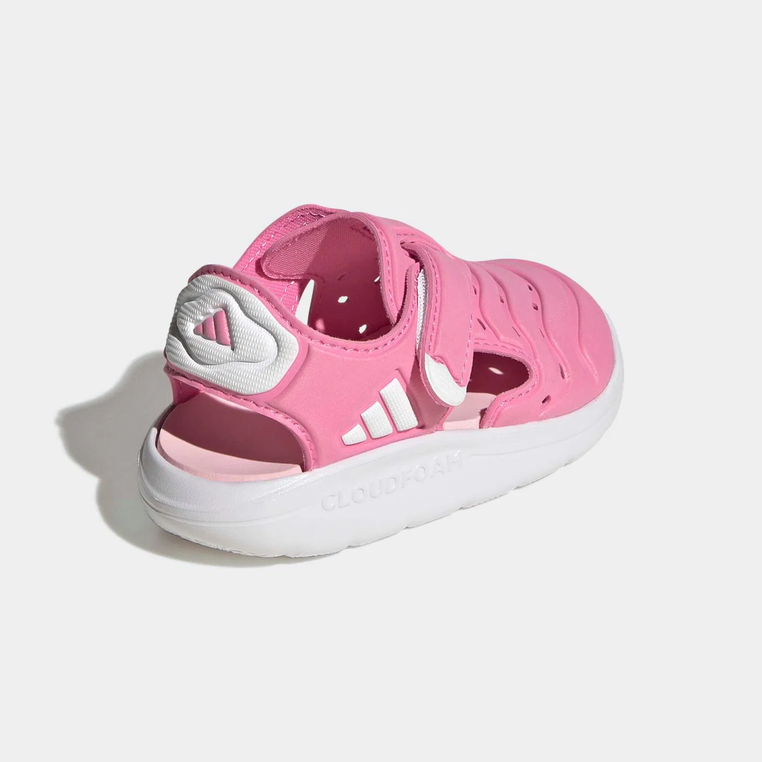 Детские сандалии для воды с закрытым носком Adidas Sportswear, Bliss Pink/Ftwr White/Clear Pink — фото 4