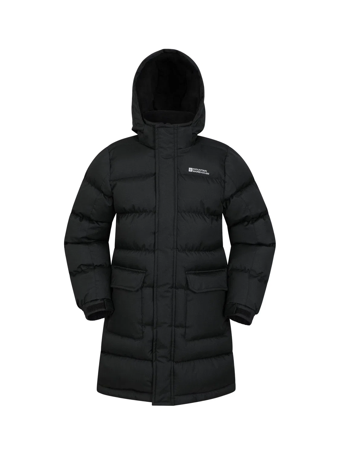 Куртка пуховик Snow Water Resistant Mountain Warehouse, черный