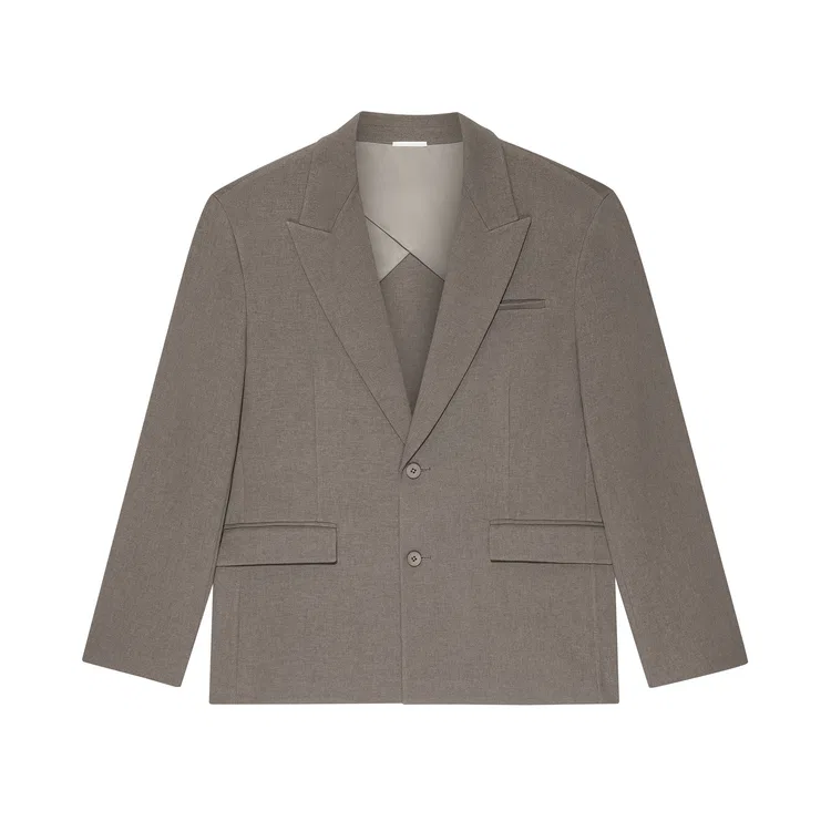 Детский пиджак утепленный Nice Rice, Coffee Gray