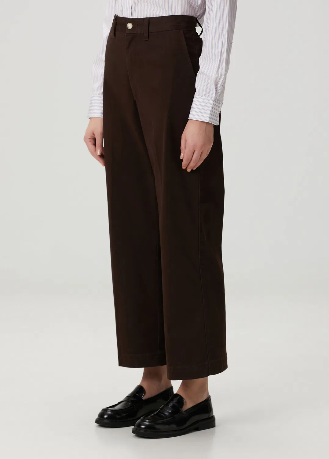 Чиносы широкие Polo Ralph Lauren, brown — фото 3