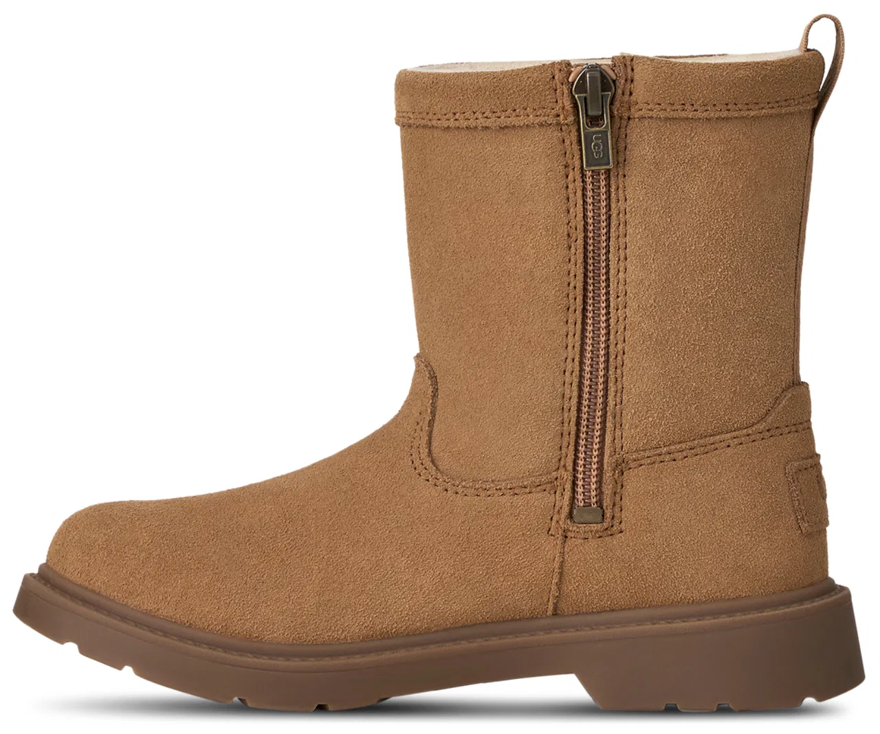 Детские ботинки для девочек с водонепроницаемым верхом Peyton UGG, Chestnut — фото 2