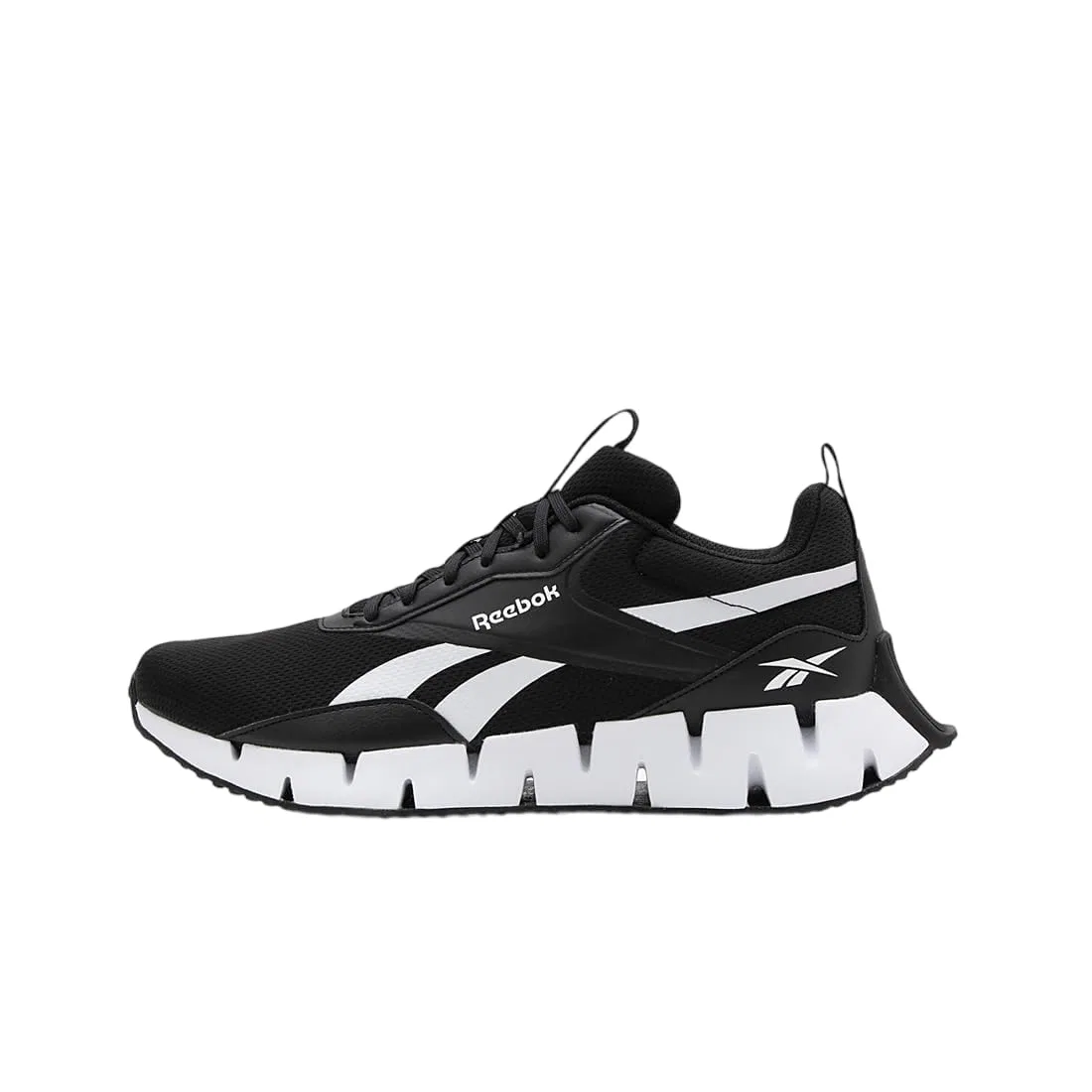 Детские кроссовки для мальчиков с принтом Zig Dynamica Str Reebok, Cblack Ftwwht Cblack