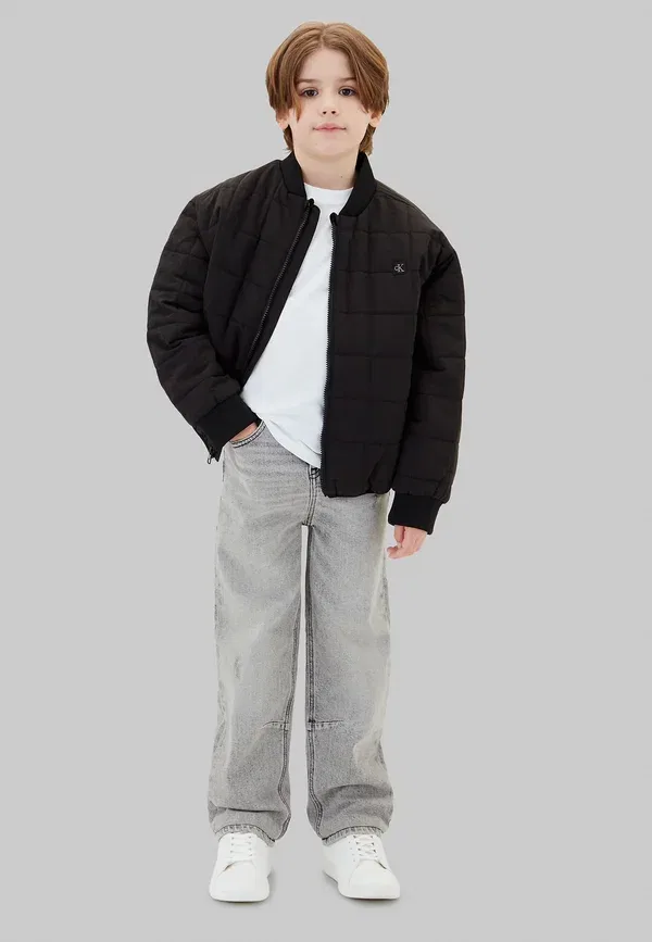 Джинсы прямого кроя Calvin Klein Jeans, серый