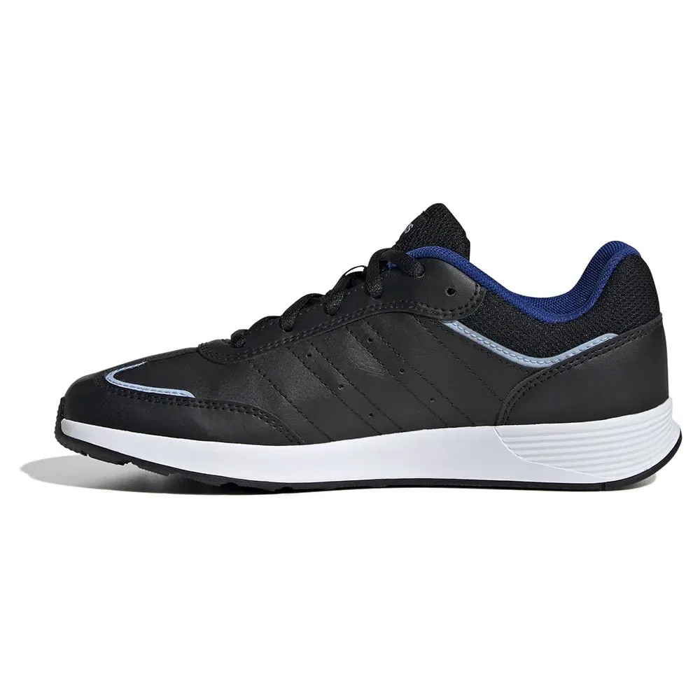 Детские кроссовки для девочек с липучками Tensaur Switch Adidas, Black — фото 3