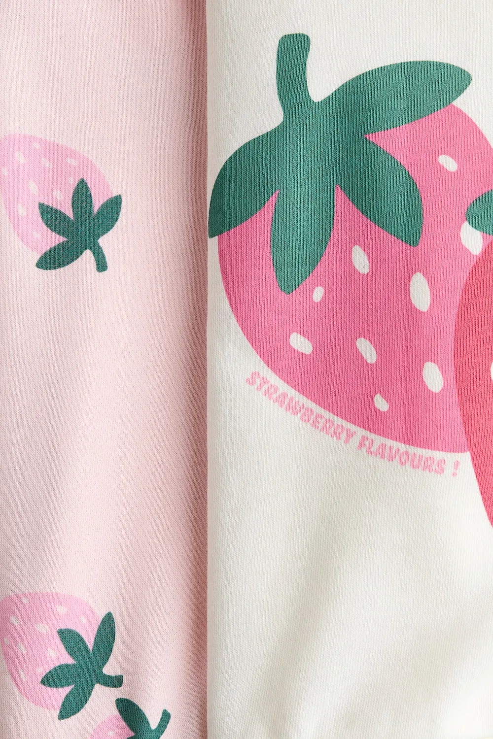 Комплект из 2 толстовок с принтом H&M, Hellrosa/Erdbeeren — фото 2