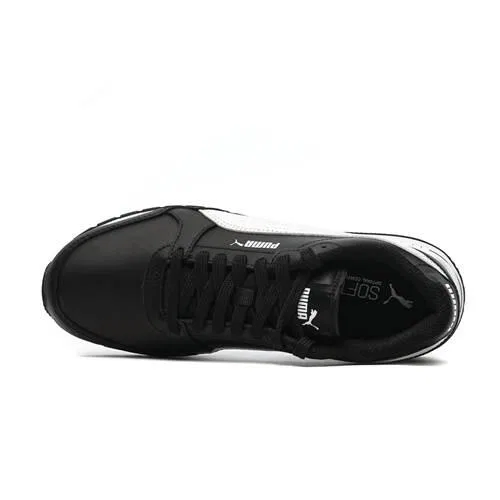 Детские кроссовки с кожаным верхом ST Runner V3 L JR Puma, Bunt — фото 3