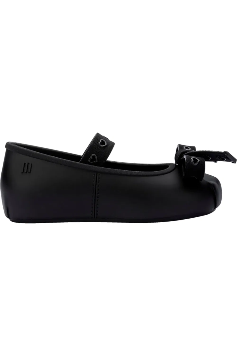 Туфли детские слипоны с бантом Mini Sophie Crush Mini Melissa, черный — фото 2