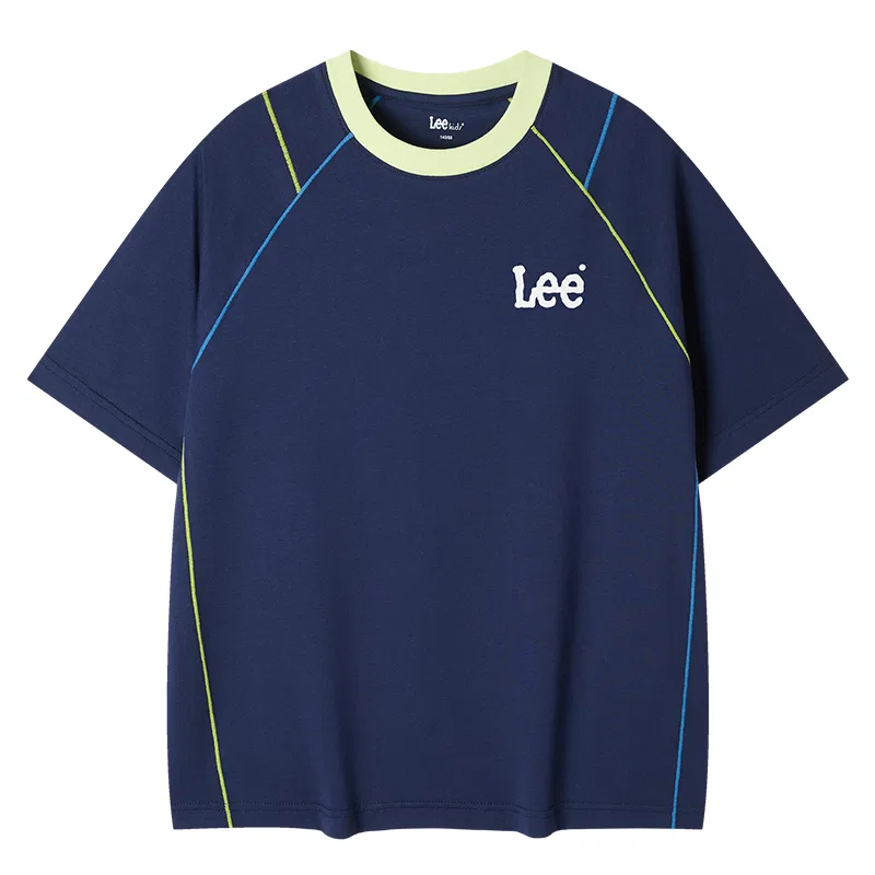 Детская футболка с коротким рукавом Lee, Navy Blue