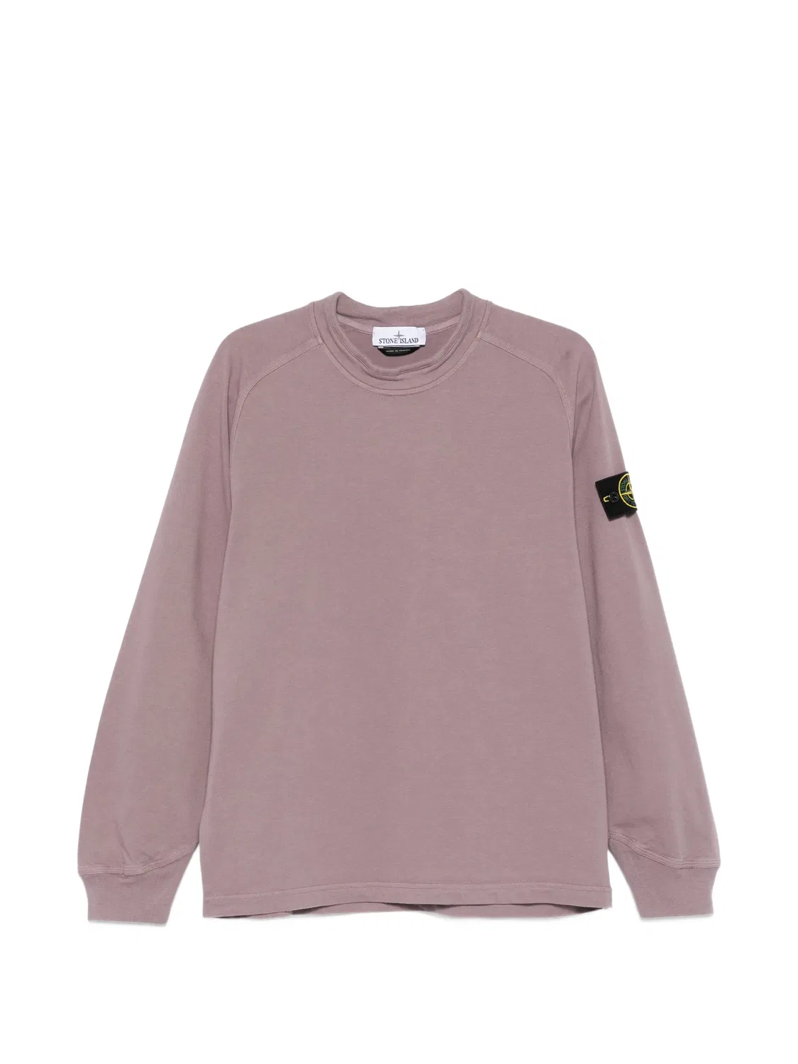 Stone Island Свитшот с нашивкой Compass фиолетовый