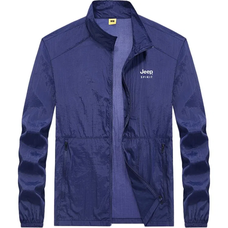 Детская ветровка солнцезащитная легкая JEEP SPIRIT, Dark Blue