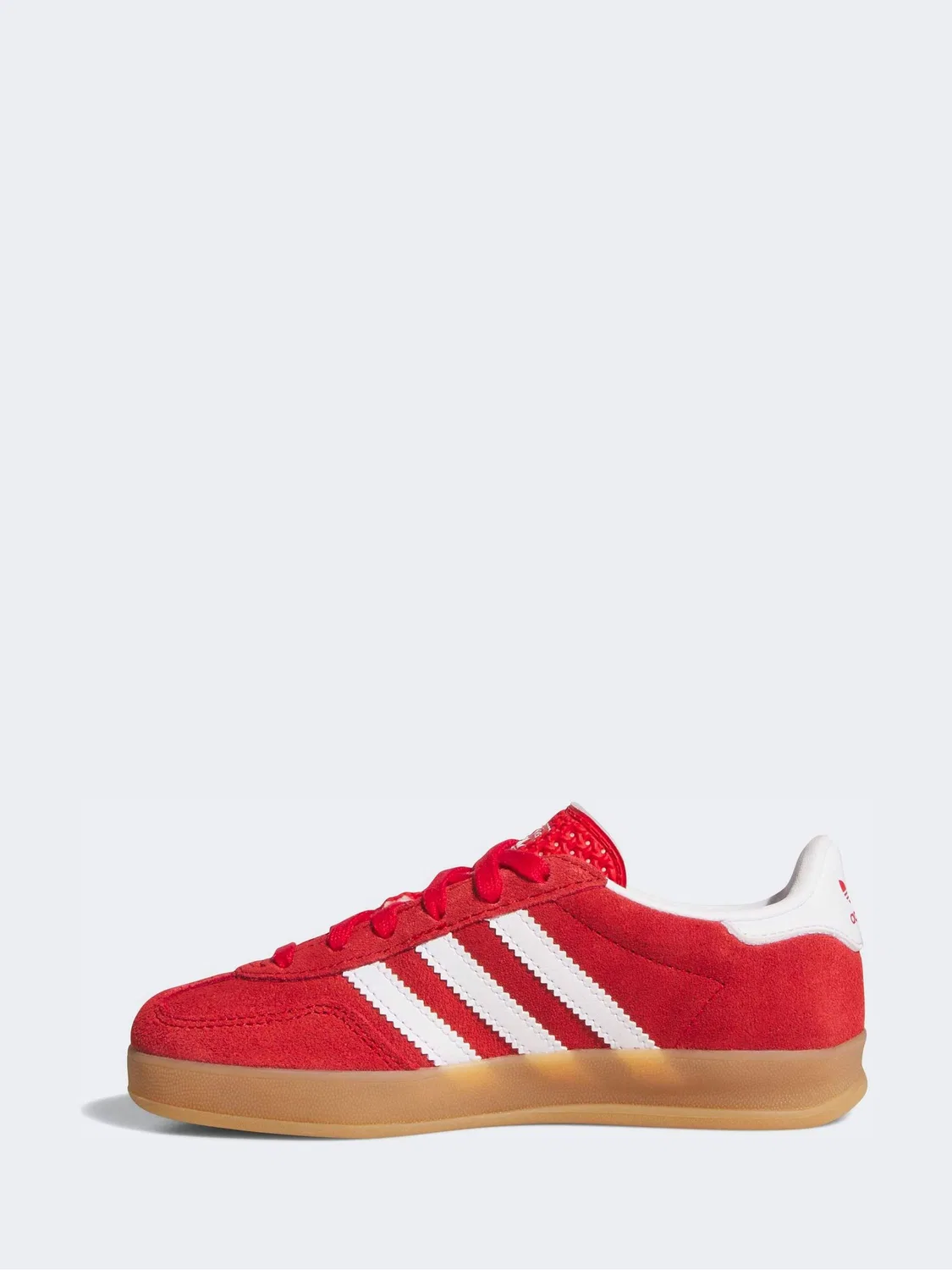 Кроссовки Gazelle Indoor, adidas Originals, красный/белый — фото 2