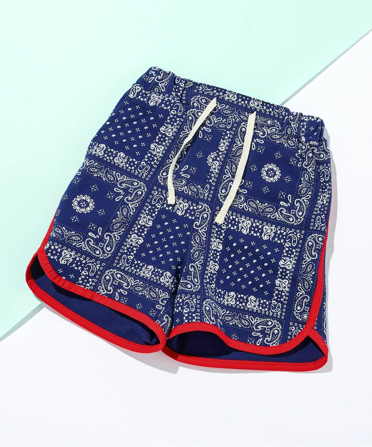 Детские шорты с принтом Bandana Half Pants BREEZE, Navy