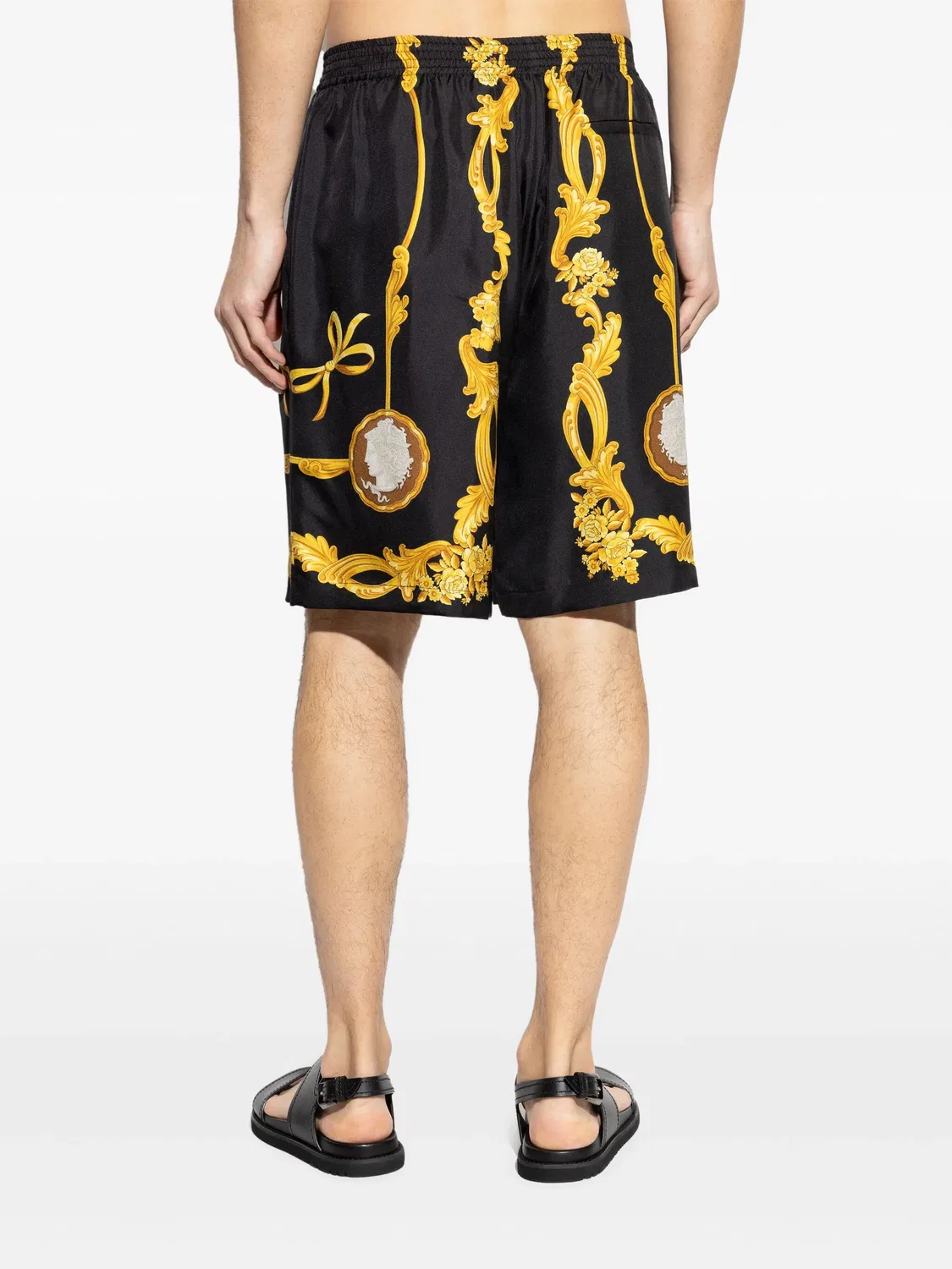 Шорты Barocco Versace, черный — фото 2
