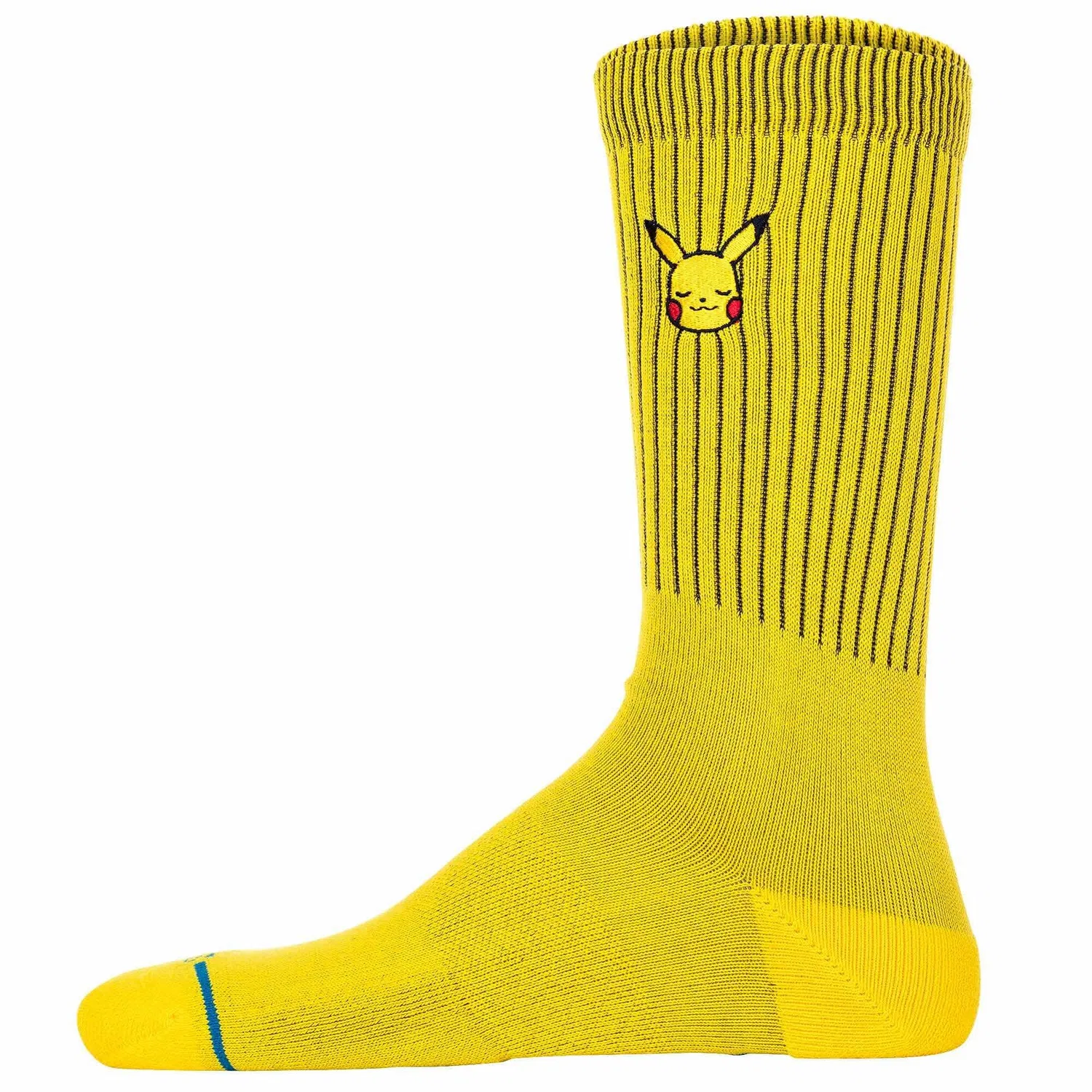 Детские носки с принтом Pikachu Stance, Yellow — фото 4