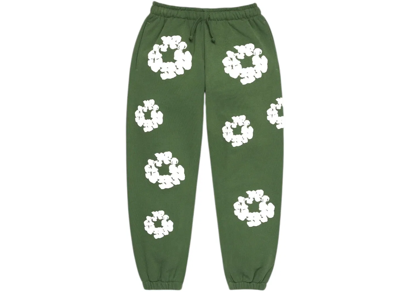 Детские спортивные штаны с принтом Sweatpants Denim Tears, Green