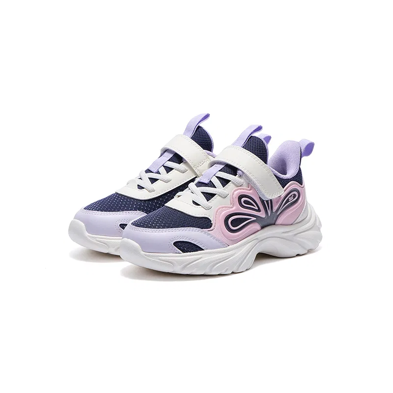 Детские кроссовки с защитой от скольжения 361°KIDS, Light Blue/Baby Pink/Light Pink Purple — фото 4