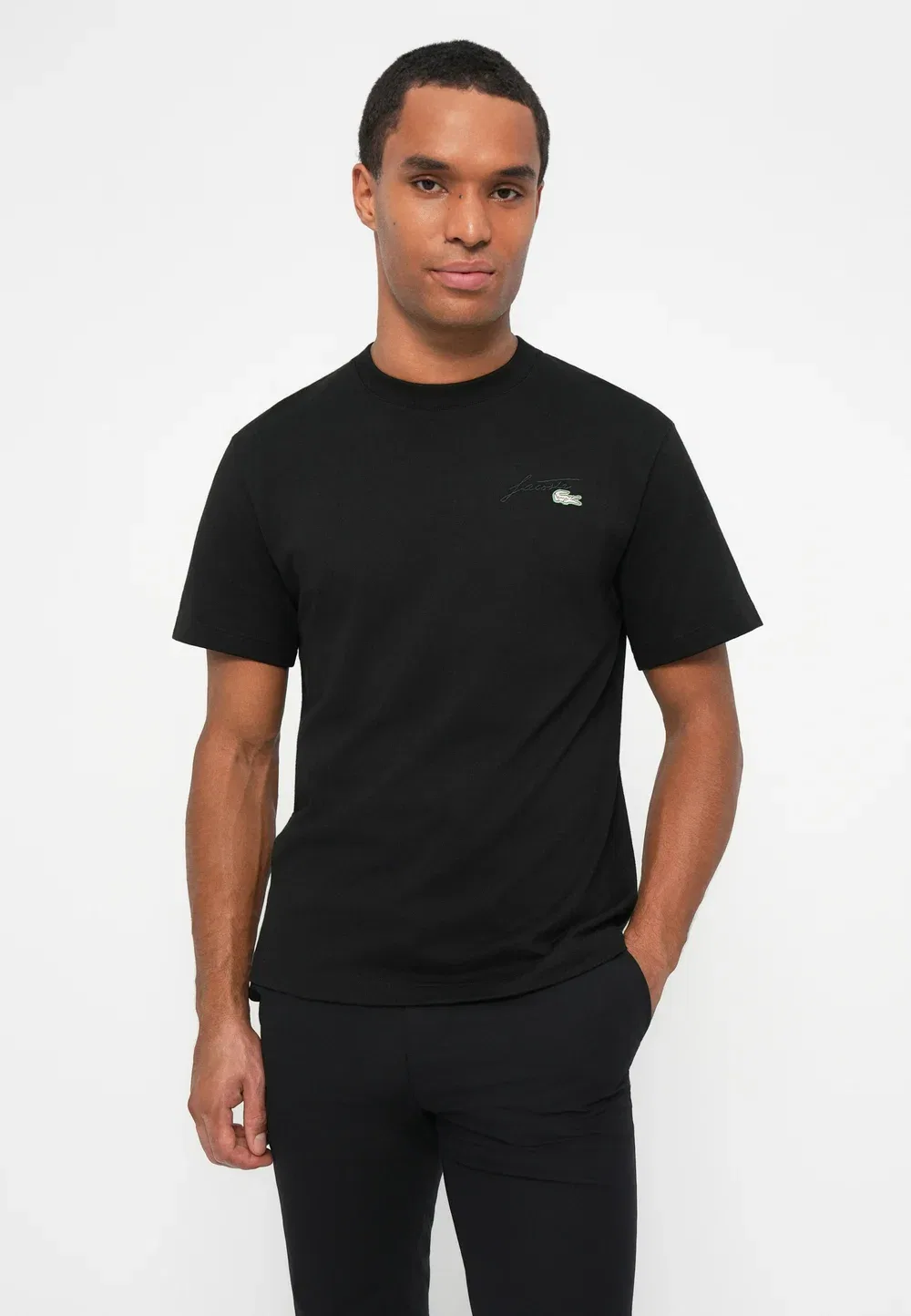 Чинос Lacoste, Black — фото 4