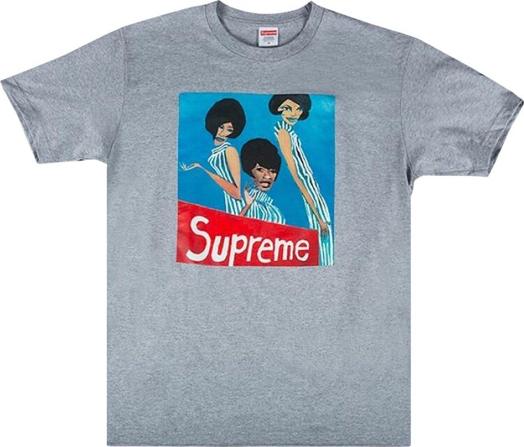 

Футболка Supreme Group Tee 'Heather Grey', серый