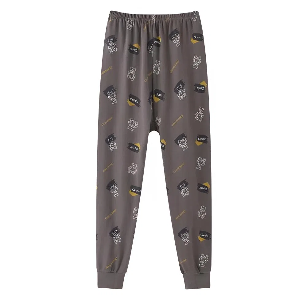 Детские термоштаны с принтом Cotton Gene, All Over Print Bear