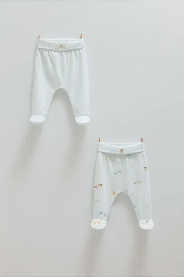 Детский комплект брюк для девочек хлопковый Caramell, Blue