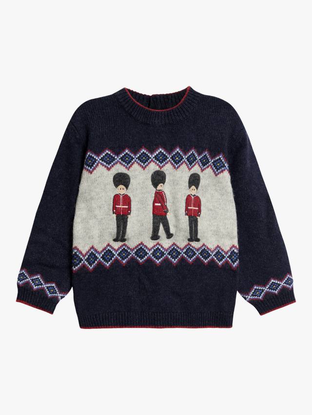 

Детский джемпер London Guard из шерстяной смеси JoJo Maman Bébé