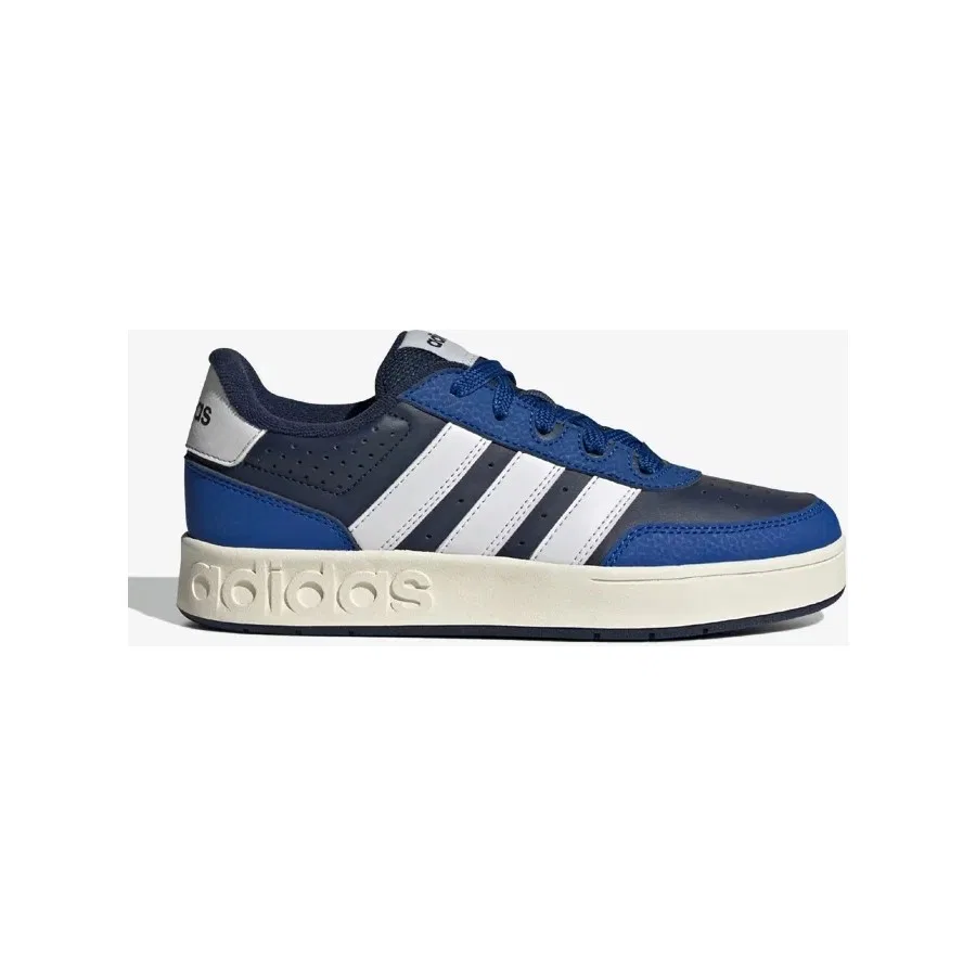 Детские кроссовки с повседневным дизайном Breakbase adidas, Синий