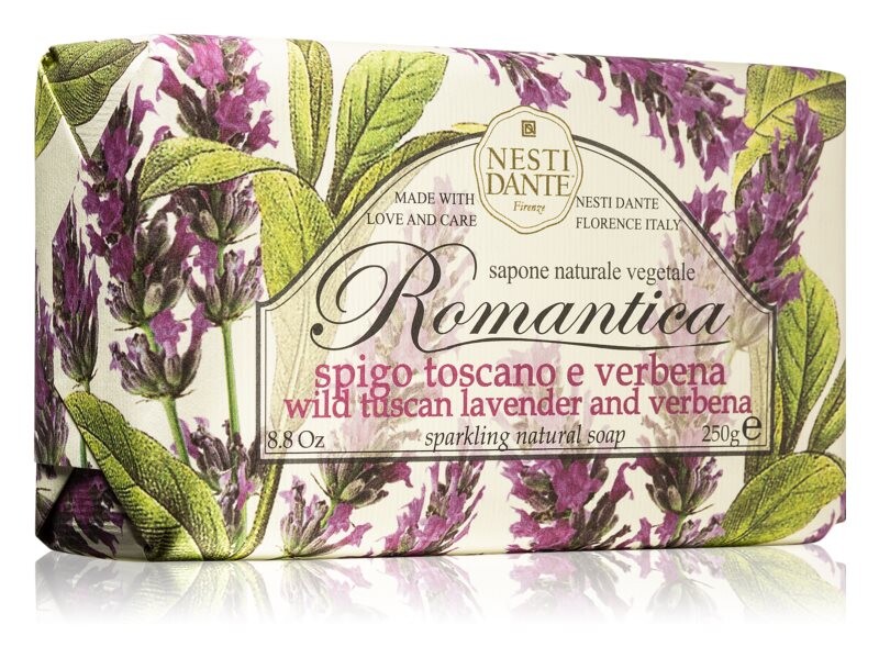 

Натуральное мыло Nesti Dante Romantica Wild Tuscan Lavender and Verbena