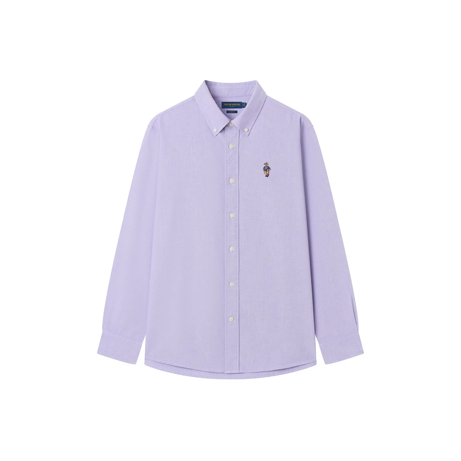 Детская рубашка с длинным рукавом Evergreen Collection Teenie Weenie Men, Light Purple