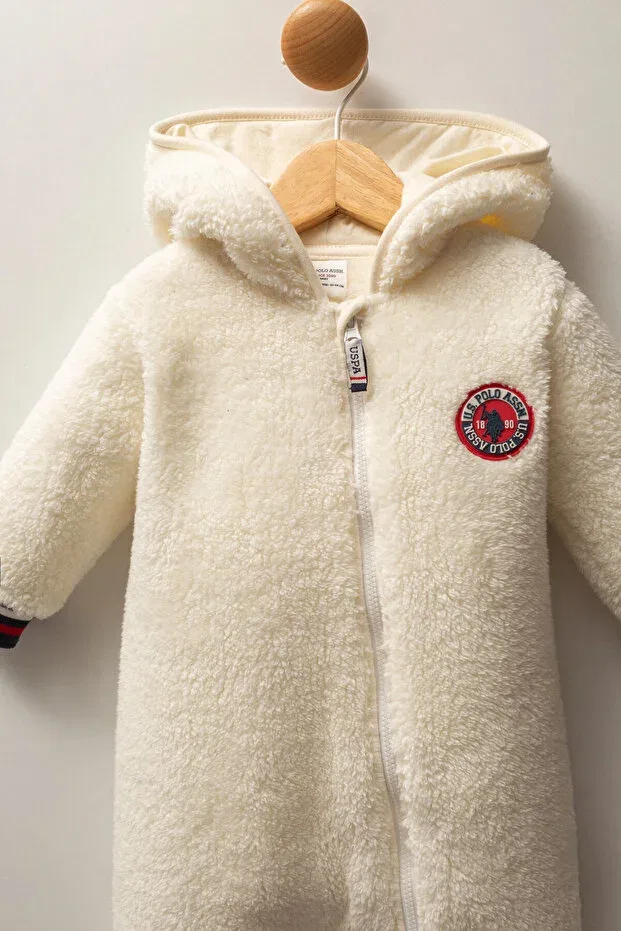 Детский комбинезон для мальчиков с длинным рукавом U.S. Polo Assn., White — фото 2