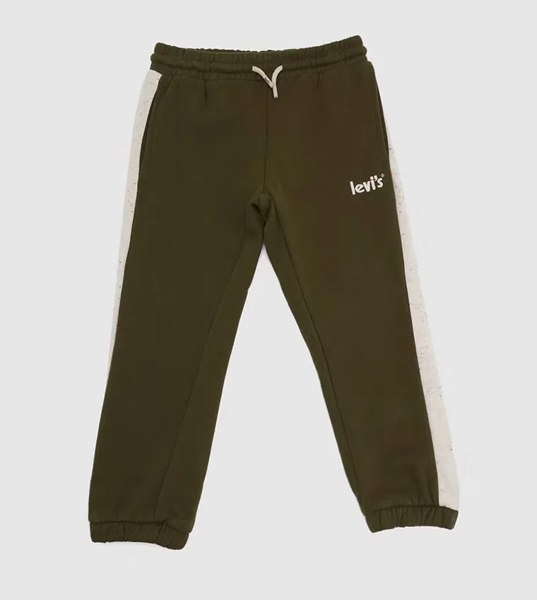Джоггеры с боковыми лампасами Varsity knit Levi'S, темно-зеленый