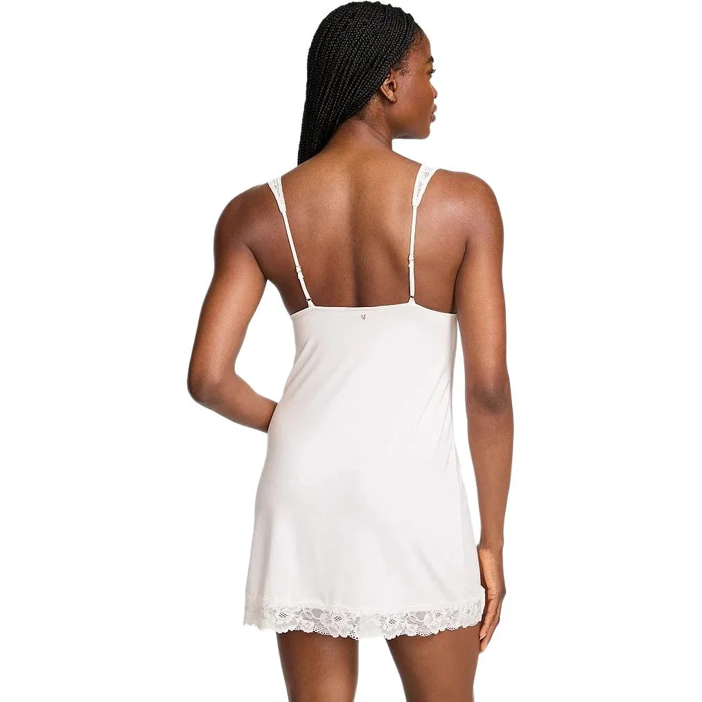 Женская ночная рубашка Victoria's Secret, Coconut White — фото 3
