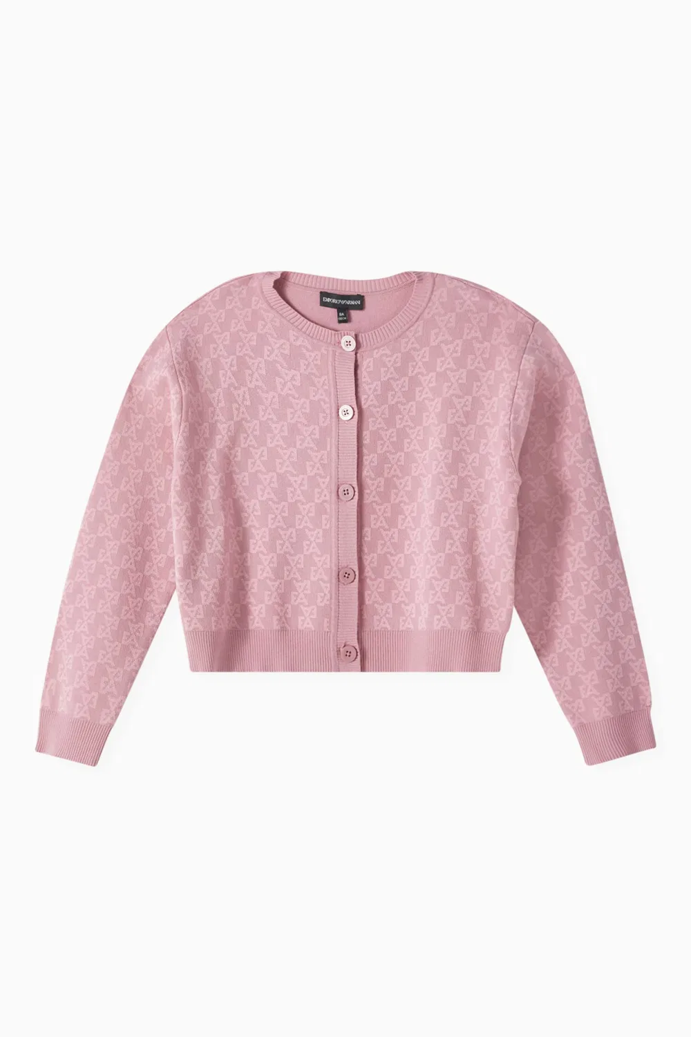 Кардиган вязаный с логотипом EA Logo Emporio Armani