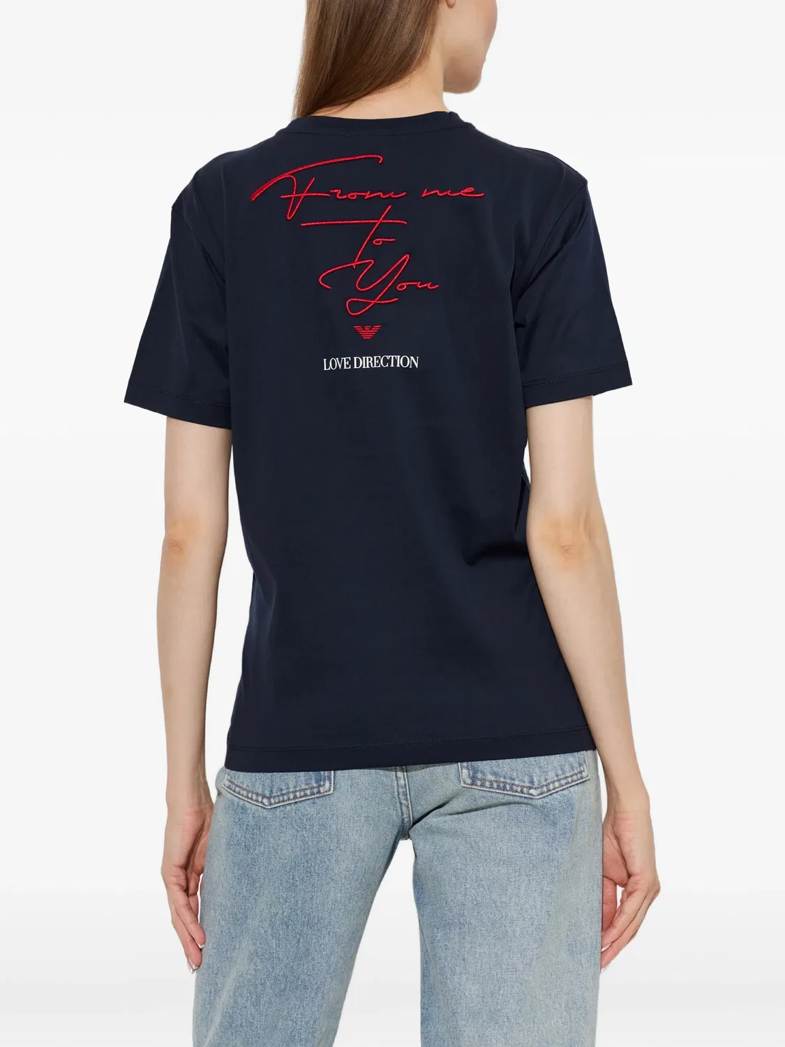 Футболка Valentine's Day Emporio Armani, синий — фото 4