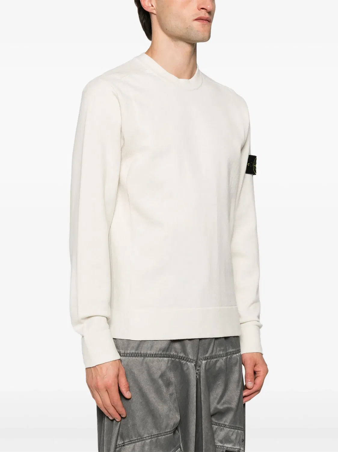 Stone Island Джемпер Compass белый — фото 2