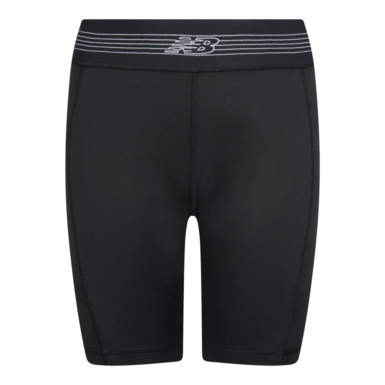 Детские велошорты с боковым карманом Harmony Performance New Balance, Black With Black