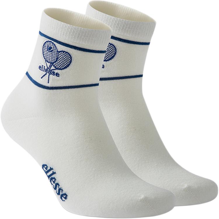 

Носки Crew Unisex 2 шт Ellesse, белый+белый (2 pack)