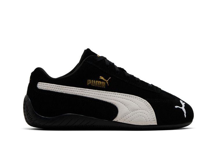 Кроссовки Puma Speedcat OG Jr 'Black White', черный — фото 2
