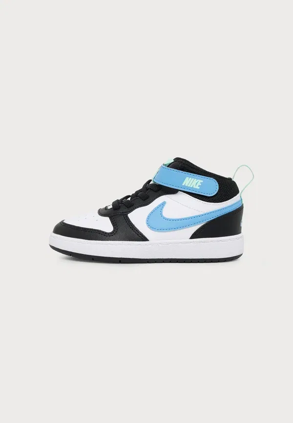 Кроссовки дышащие Court Borough Unisex от Nike Sportswear, белый, Football Blue, Black, Arctic Green