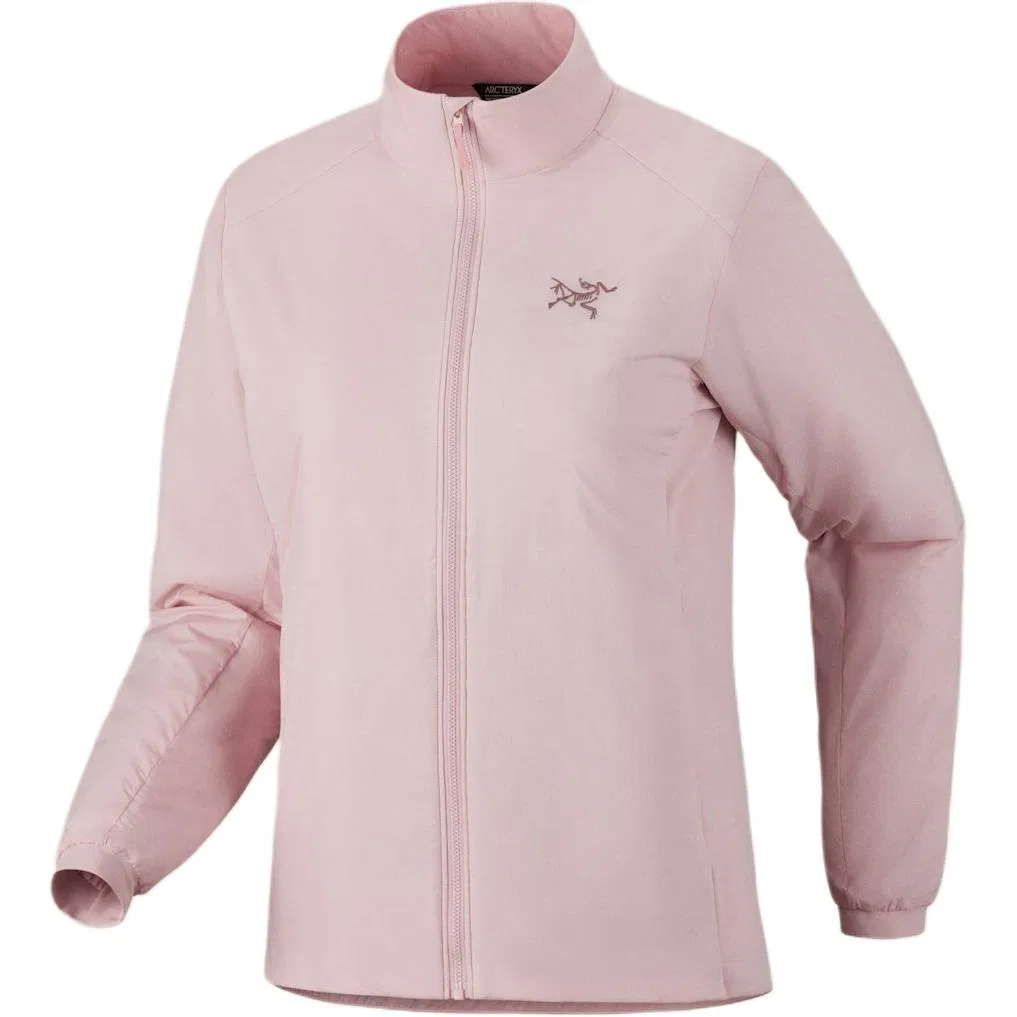 Женская куртка-пуховик с утеплителем Atom Puffer Arcteryx, Evening Mist Pink/Alpine Rose