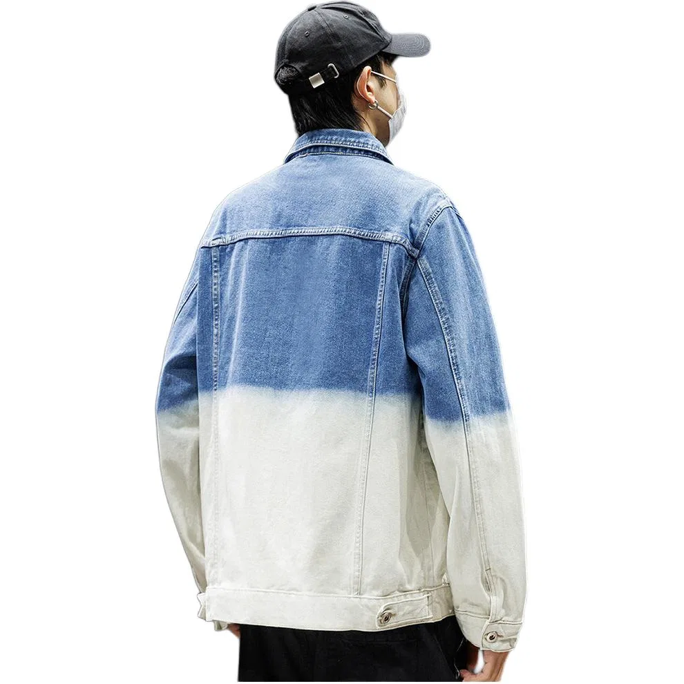 Детская джинсовая куртка Color Blocking Tonlion, Blue — фото 3