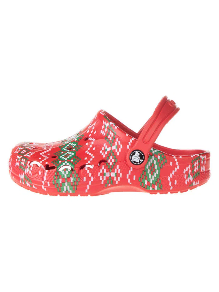 Кроксы Baya Holiday Crocs, красный