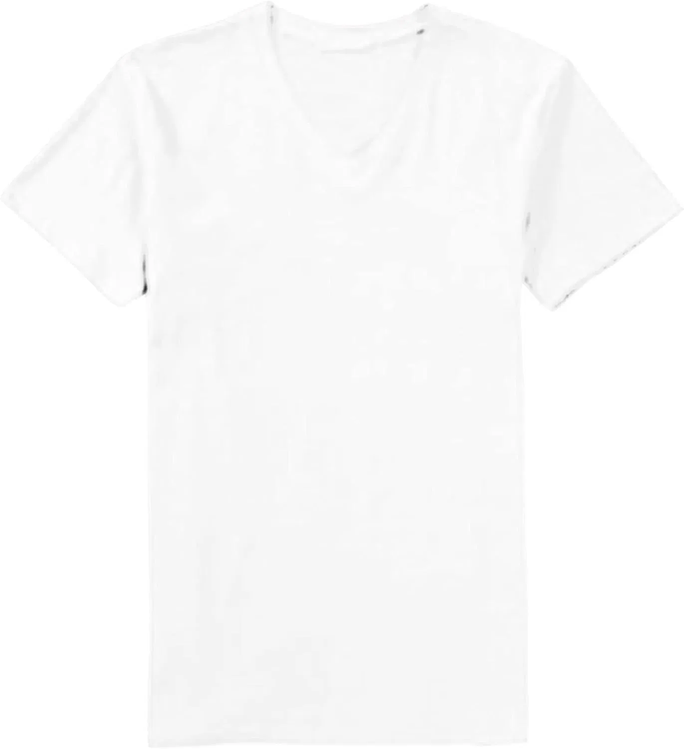 Мужская футболка с V-образным вырезом Muscle Stretch, White