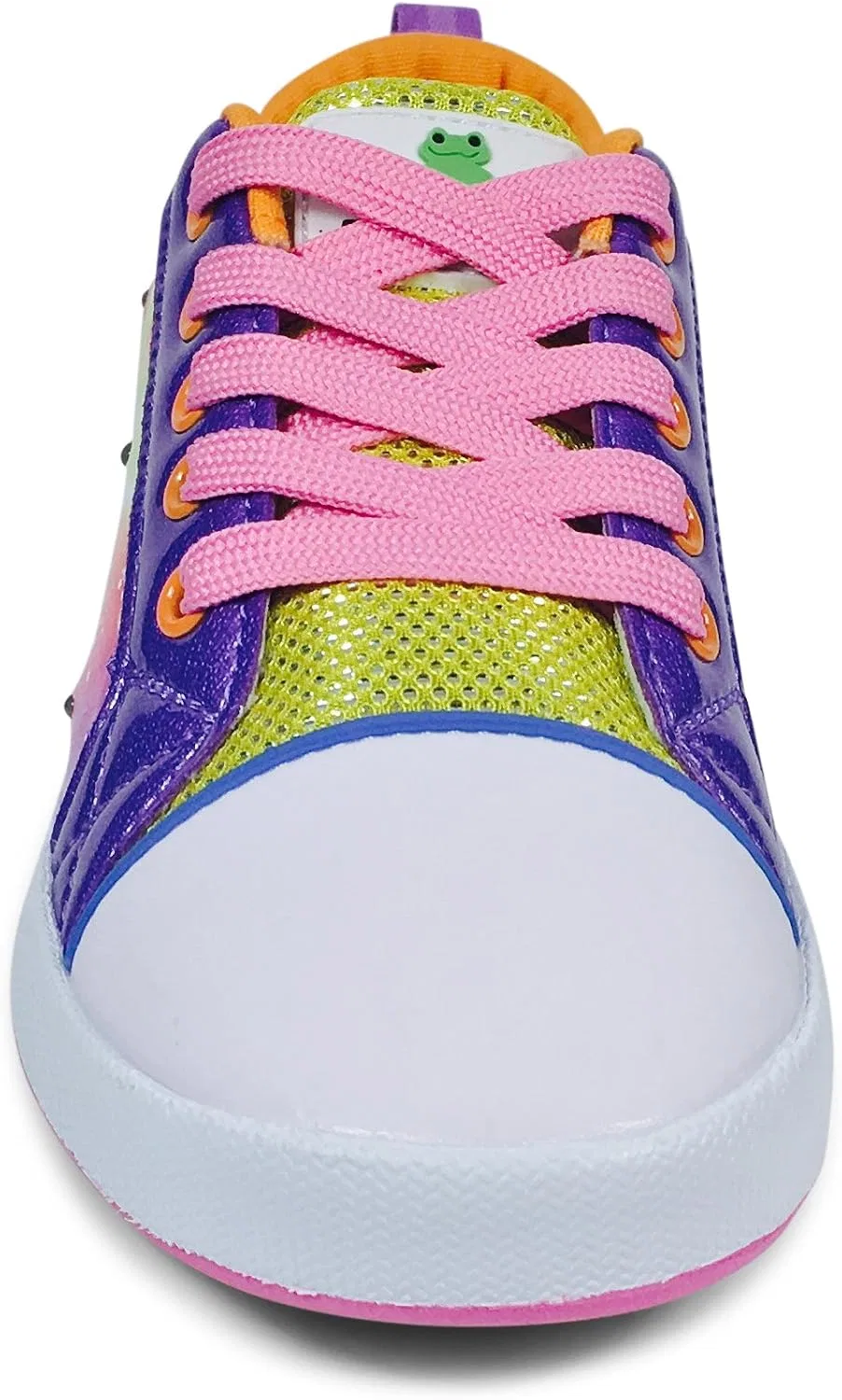 Детские кроссовки для девочек со светящейся подошвой Galaxy Disco Bobbi-Toads, Purple/Pink/Yellow — фото 4
