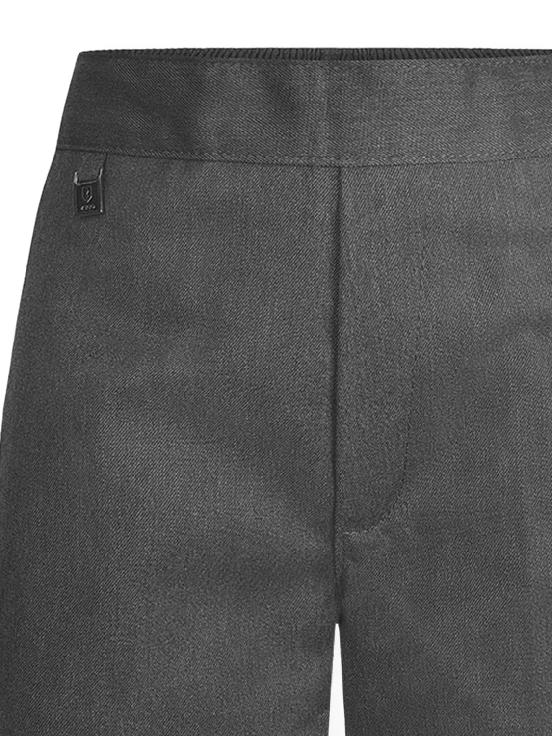 Шорты строгого кроя с эластичным поясом Zeco Schoolwear Kids, серый — фото 3